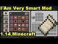 I Am Very Smart Mod for Fabric Minecraft 1.14 Demonstration and Review