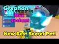 I Got New Secret Pet! Gryphon! Max Enchant & Level! New Best Pet! - Bubble Gum Simulator Roblox
