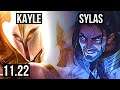 KAYLE vs SYLAS (TOP) | 6/2/10, Rank 11 Kayle | NA Master | 11.22