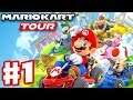 Mario Kart Tour - Gameplay Part 1 - New York Tour Mario Cup! Gold Pass 200cc! (iOS)