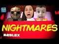 MUITOS PESADELOS (Roblox Nightmares) Family Plays