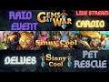 Raid Event Teams | Gems of War Raid guide | Live Stream Raid Event Pirate Pet World Event etc.