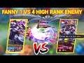 RANDY25 FANNY VS TOP GLOBAL YI SUN SHIN!! AUTO +15 RANK POINTS | Mobile Legends