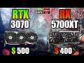 RTX 3070 vs RX 5700XT - Test in 8 Games - 1440p & 1080p