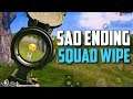 SADDEST ENDING TO A SQUAD WIPE... | PUBG Mobile Pro FPP Highlights