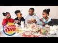 Skinny Kid Eats 4 Whoopers! | Burger King MUKBANG