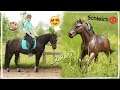 URIA namaken als SCHLEICH PAARD! | Paarden van YouTubers namaken #7 | Daphne draaft door