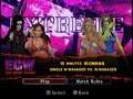 WWE SmackDown! VS RAW 2006 (PLAYSTATION 2) Christy vs Michelle Ironman With Managers