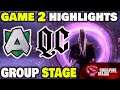 Alliance vs Quincy Crew Game 2 Singapore Major 2021 Group Stage Dota 2 Highlights