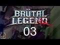 Brutal Legend [PC] Part 3 - The demon code prevents me from declining a rock off challenge!