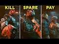 CyberPunk 2077 - Kill/Spare/Pay Royce (All Choices) The Pick Up Quest