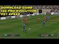 Download Game ISS Pro Evolution PS1 - ePSXe
