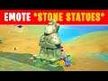 EMOTE at Stone Statues (Fortnite)