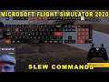 Flight Simulator 2020 Keyboard and Xbox Controller Guide - Slew Commands