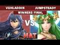 HAT 90 - Vuhladdin (Lucina) Vs. Jumpsteady (Palutena) Winners Finals - Smash Ultimate