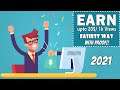 How to earn money online easily | Easiest way to earn money up to 20$ | Latest method 2021 | PROOF!