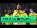 MANCHESTER UNITED 1-1 ARSENAL | AUBAMEYANG SECURES POINT FOR GUNNERS AFTER VAR CHECK