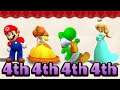 Mario Party The Top 100 MiniGames Daisy Vs Mario Vs Yoshi Vs Rosalina (Master Difficulty)