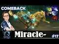 Miracle - Phantom Lancer Safelane | COMEBACK | vs zai (Tiny) | Dota 2 Pro MMR Gameplay #17