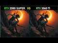 RTX 3060 Ti vs RTX 2080 Super - i9 10900K - Gaming Comparisons