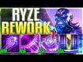 So Riot Reworked Ryze AGAIN.. But It's SO GOOD NOW!!! - Ryze Rework Gameplay - League of Legends