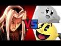 SSBU - Sephiroth (me) vs Fake Kirby & Fake Pac-Man