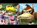 Super Mario Strikers - Peach vs DK - GameCube Gameplay (4K60fps)