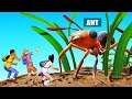TINY YOUTUBERS vs KILLER ANTS! (Grounded)