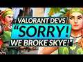 Valorant Devs: "SKYE IS BROKEN" - SECRETLY OVERPOWERED AGENT? - Update Guide