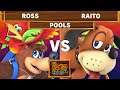 2GG Kongo Saga - Ross (Banjo) VS TG | Raito (Duck Hunt) - Smash Ultimate - Pools