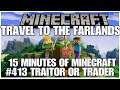 #413 Traitor or trader, 15 minutes of Minecraft, Playstation 5, gameplay, playthrough