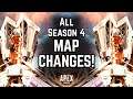 ALL NEW Apex Legends Season 4 MAP CHANGES & *SECRET UPDATES* To World's Edge!!