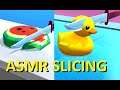 ASMR Slicing iOS Gameplay - Can a mobile gaming app give you tingles?