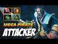 Attacker - MEGA KUNKKA - Dota 2 Pro Gameplay [Watch & Learn]