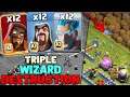 Better Strategy?? (Wizard + Ice Wizard + Super Wizard) Push to 6000 Trophy | Clash Of Clans