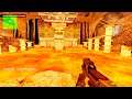 Counter Strike Source - Zombie Escape Mod online gameplay on ze_volcano_escape_v4 map