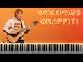 Ed Sheeran - Overpass Graffiti (Piano Tutorial + Sheet Music)