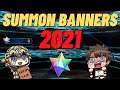 Fate Grand Order | All Summon Banners For 2021 - FGO NA Ver.