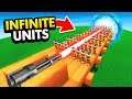 How Many Can The NEW Turret Destroy With 1 Shot? (Wooden Battles Funny Gameplay)