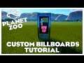 How To Create Epic Billboards On Planet Zoo - Tutorial Video