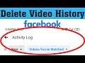 How to Delete Facebook Watch History Permanently 2020 || How To Clear Facebook Activity History