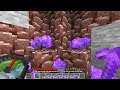 I secretly cheated with a NETHERITE TRACKER MOD in Minecraft...