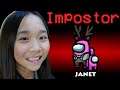 Janet was the Imposter EVERY ROUND! | Among Us