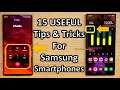 Learn these 15 USEFUL tips, tricks and features of Samsung Smartphones