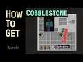 #minecraft How To Get Cobblestone in Minecraft | #21