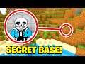 Minecraft: I Found SANS SECRET BASE! (Ps3/Xbox360/PS4/XboxOne/PE/MCPE)