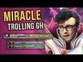 Miracle Invoker and GH trolling each other during the game Dota 2 Ranked Gameplay