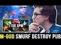 MIRACLE No Mercy 1100XPM - destroyed Pub & Scepter Magnus Dota 2