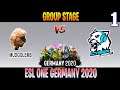 Mudgolems vs Cyber Legacy Game 1 | Bo3 | Group Stage ESL ONE Germany 2020 | DOTA 2 LIVE