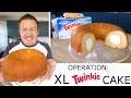 Operation: Giant Twinkie Bundt Cake